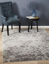 Luxuriance Lucy Silver Transitional Rug