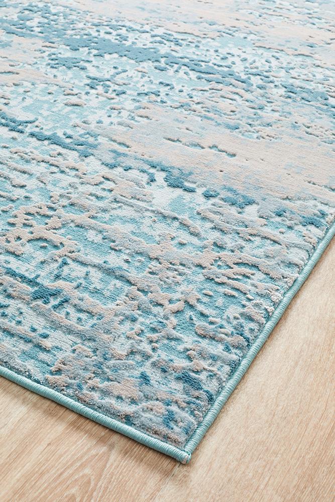 Luxuriance Olivia Blue Transitional Rug