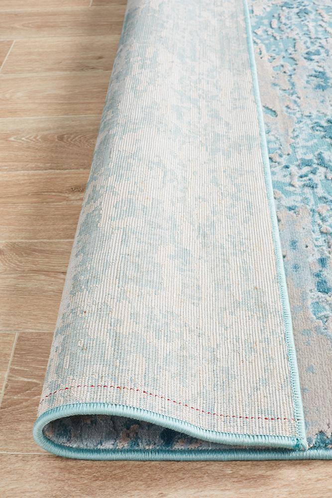 Luxuriance Olivia Blue Transitional Rug