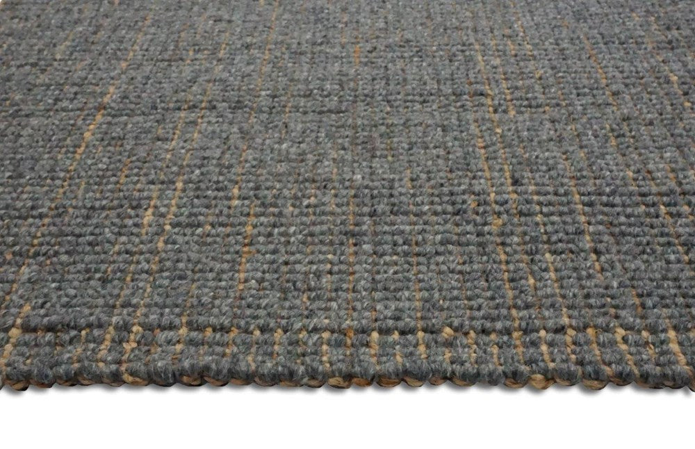 Arion Wool Jute Grey Rug