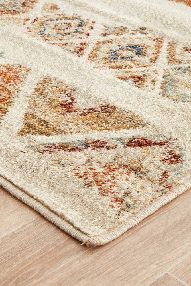 Mayfair Contrast Rust Transitional Rug