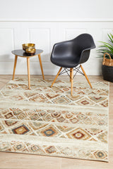 Mayfair Contrast Rust Transitional Rug