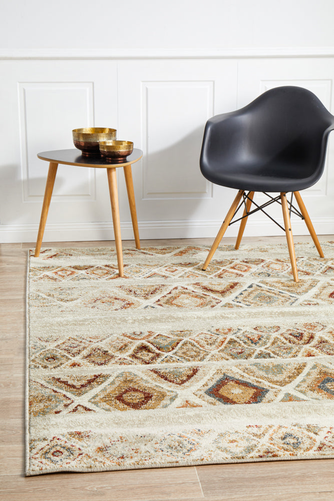 Mayfair Contrast Rust Transitional Rug