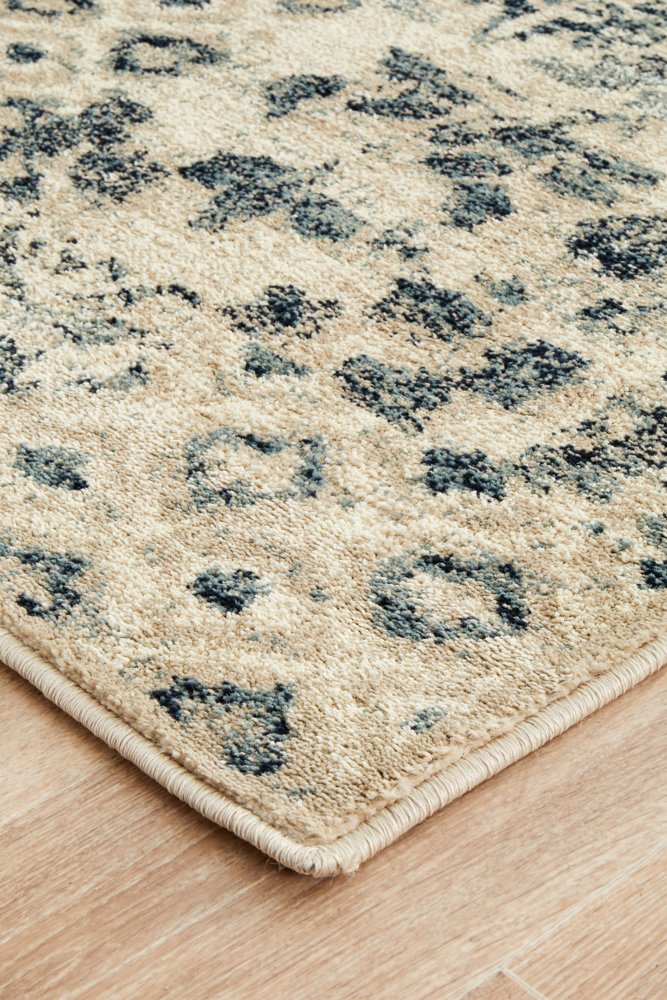 Mayfair Illusion Blue Transitional Rug