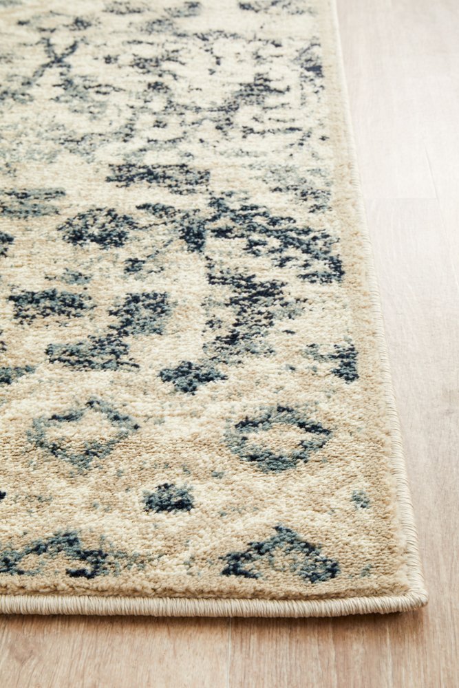 Mayfair Illusion Blue Transitional Rug