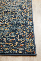 Mayfair Stem Navy Transitional Rug