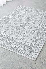 Vines Sven Grey Transitional Rug