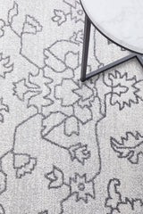 Vines Sven Grey Transitional Rug