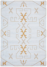 Vines Kallos Gold Transitional Rug