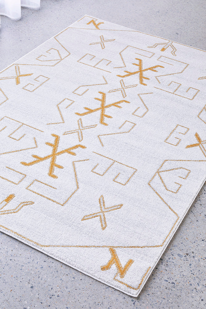 Vines Kallos Gold Transitional Rug