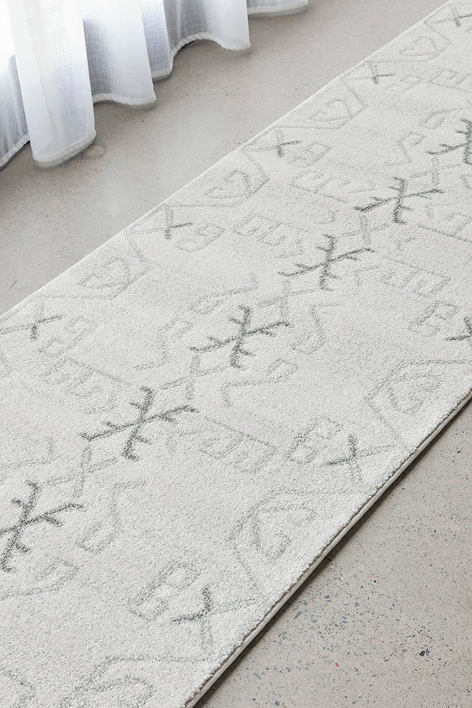 Vines Kallos Grey Transitional Rug