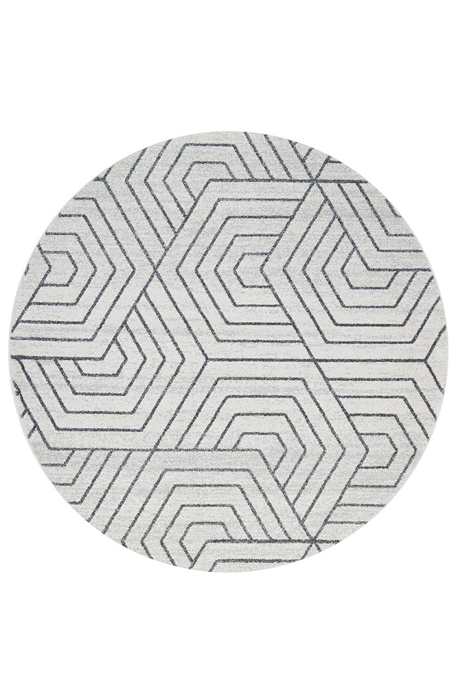 Vines Chantel Transitional Round Rug