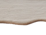 Turuun Soft Faux Sheepskin Camel Rug