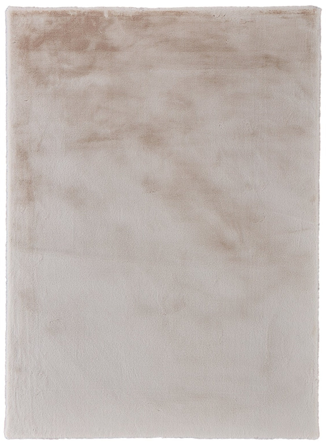 Turuun Soft Faux Fur Cream Rug