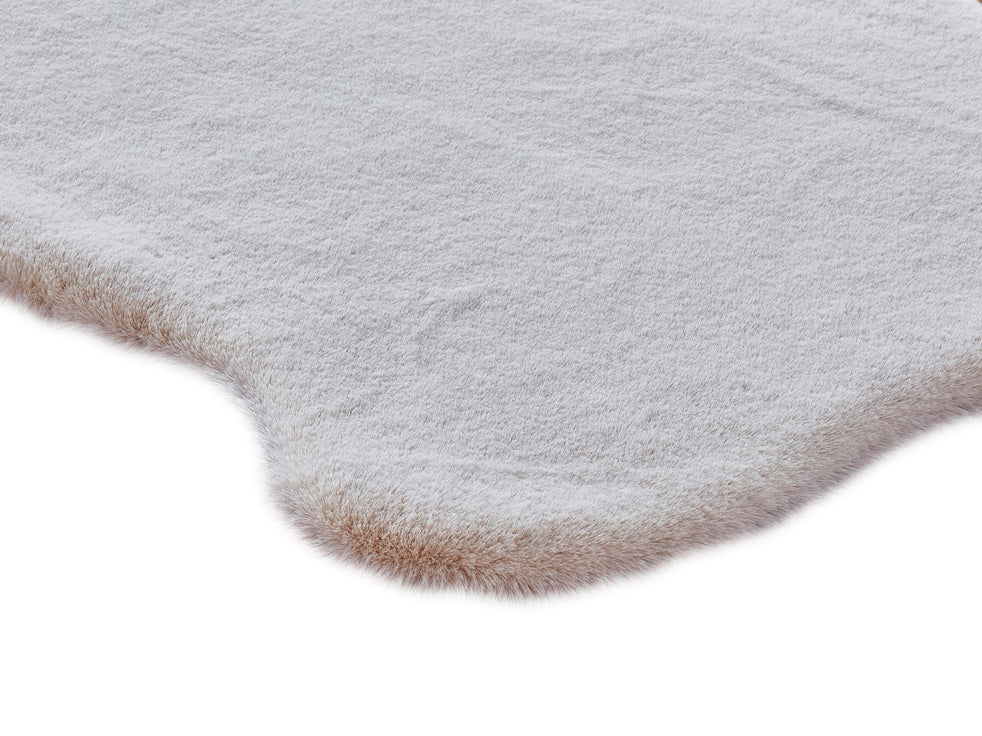 Turuun Soft Faux Sheepskin Cream Rug