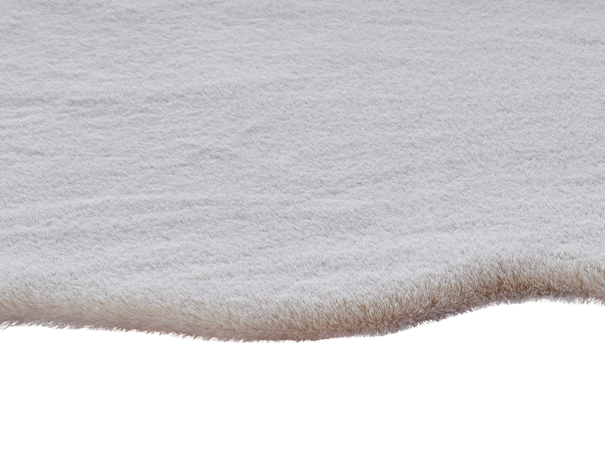 Turuun Soft Faux Sheepskin Cream Rug