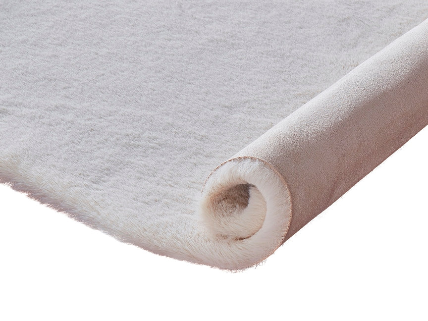 Turuun Soft Faux Sheepskin Cream Rug