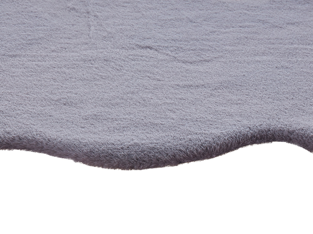 Turuun Soft Faux Sheepskin Metal Rug