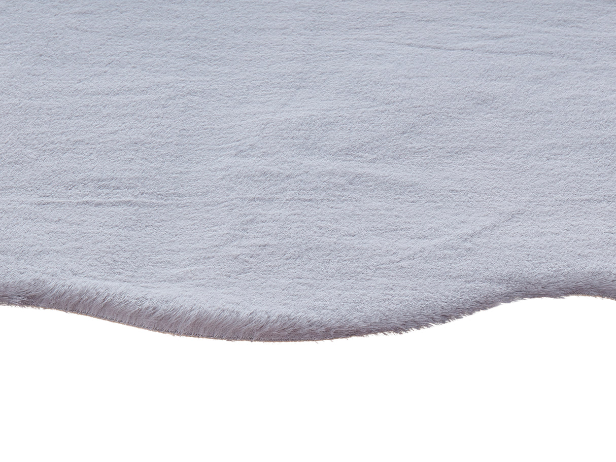 Turuun Soft Faux Sheepskin Grey Rug