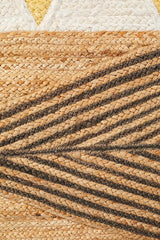 Oaxaca Yellow Jute Cotton Rug