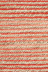 Oaxaca Coral Jute Cotton Rug