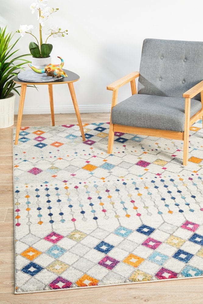Peggy Tribal Morrocan Style Multi Transitional Rug – Lost Design ...