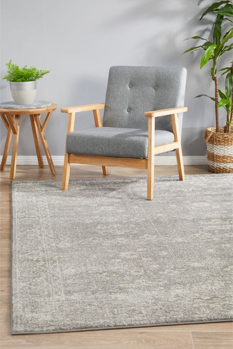 Pidgeon Grey Transitional Rug