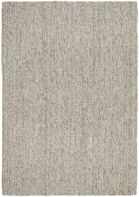 Polar Wool Jute Grey Rug