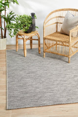 Promenade Outdoor Clara Diamond Grey Rug