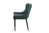 Plato Emerald Velvet Dining Chairs - Set of 2