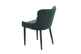 Plato Emerald Velvet Dining Chairs - Set of 2