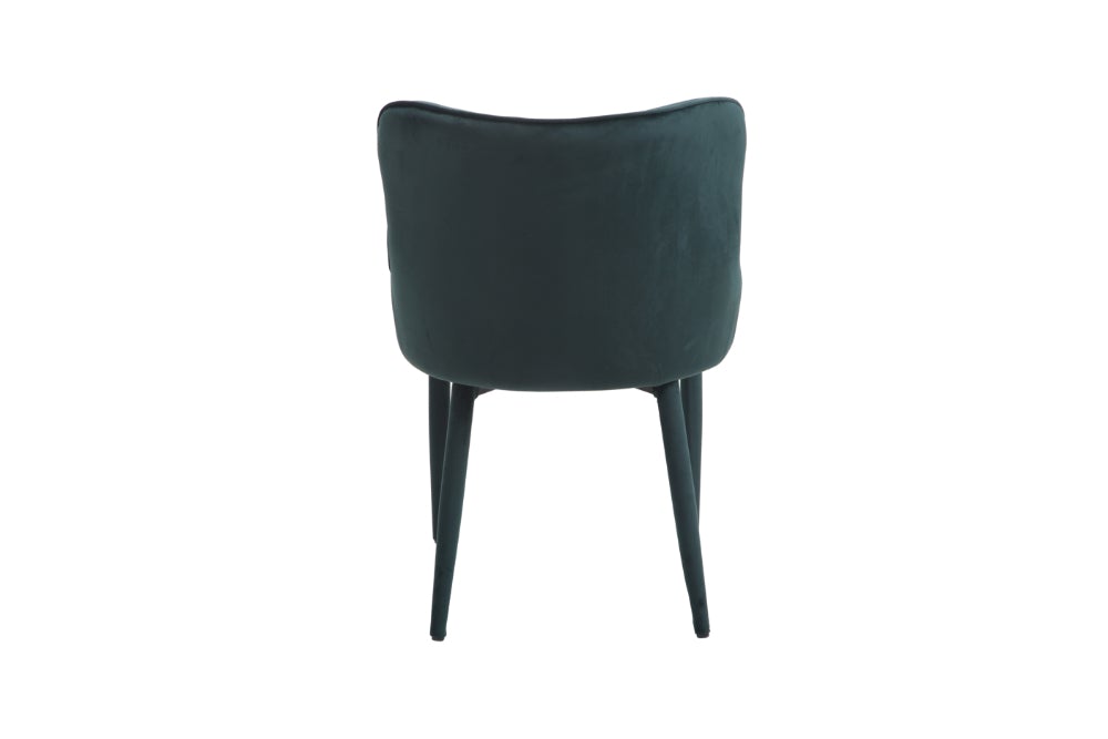 Plato Emerald Velvet Dining Chairs - Set of 2