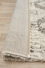 Beni Ourain Inspired Berber Safi Natural Shag Rug