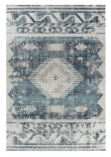 Santana Navy Transitional Rug