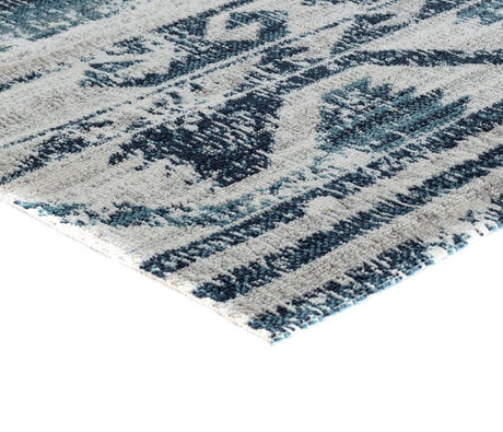 Santana Navy Transitional Rug