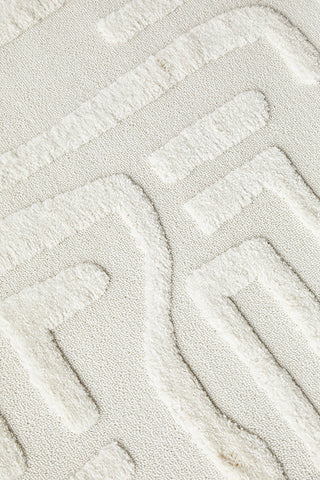 Asta Abstract Off-White Rug