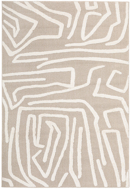 Asta Abstract Natural Rug