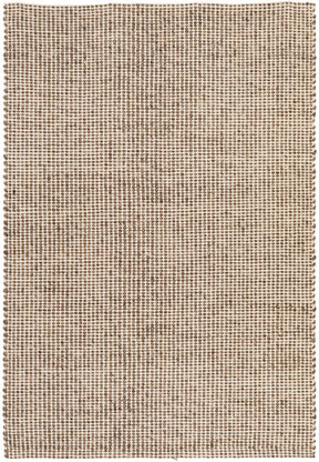 Carlos Felted Wool Rug Brown Natural - Lost Design Society