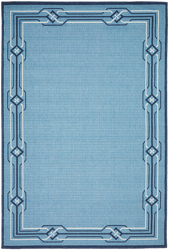 Oceana Blue Outdoor Rug