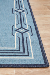 Oceana Blue Outdoor Rug