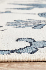 Oceana Hummingbird White Outdoor Rug