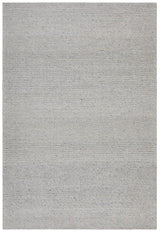 Oskar Felted Wool Striped Rug Grey