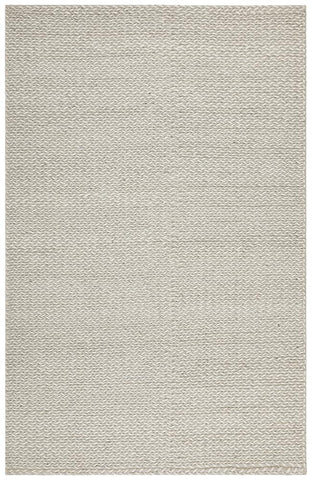 Helena Woven Wool Rug Grey White