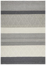 Karlsson Wool Hatch Textured Rug