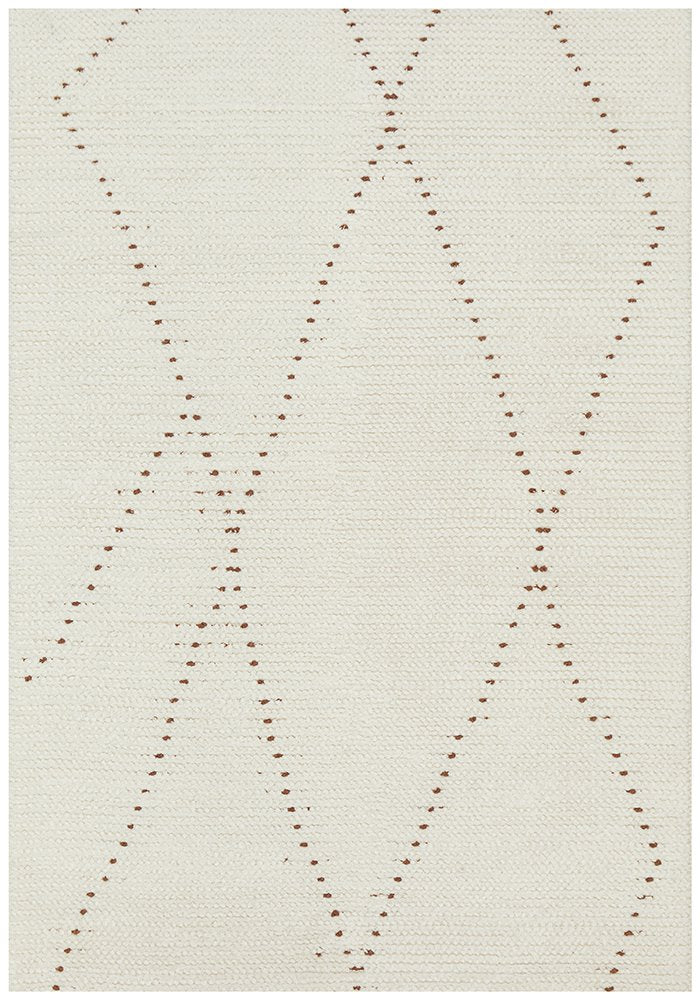 Lana Natural Wool and Cotton Rug