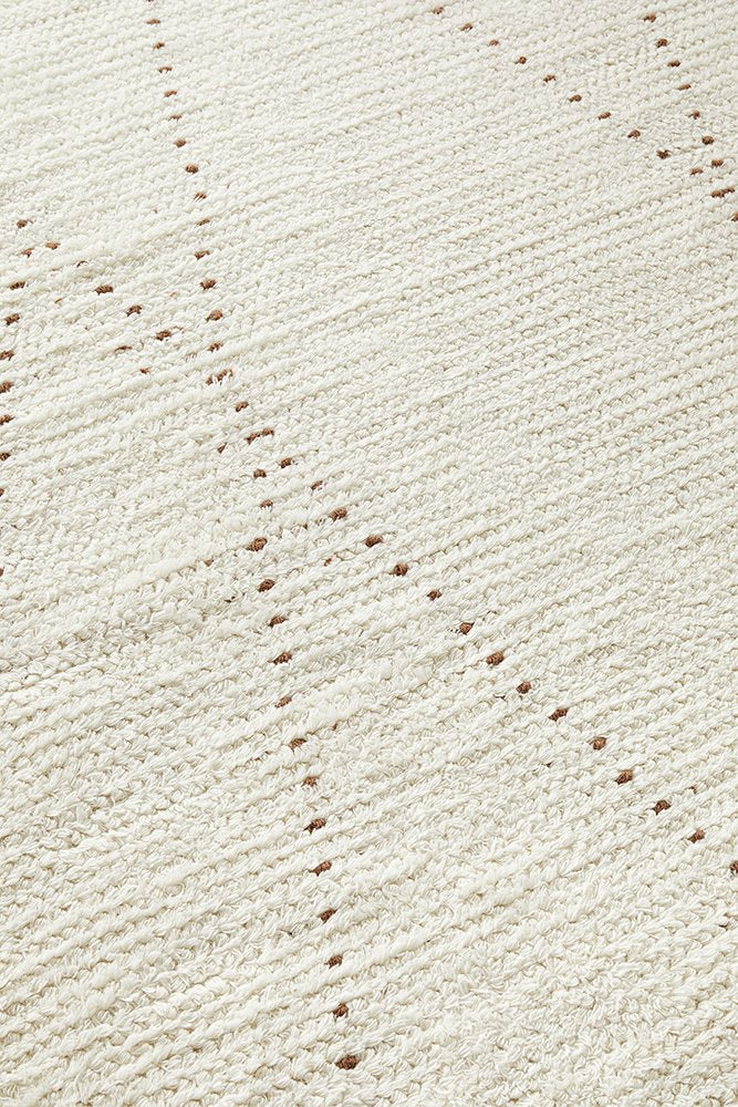 Lana Natural Wool and Cotton Rug