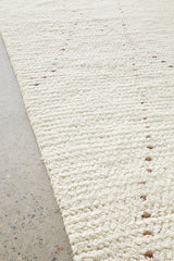 Lana Natural Wool and Cotton Rug