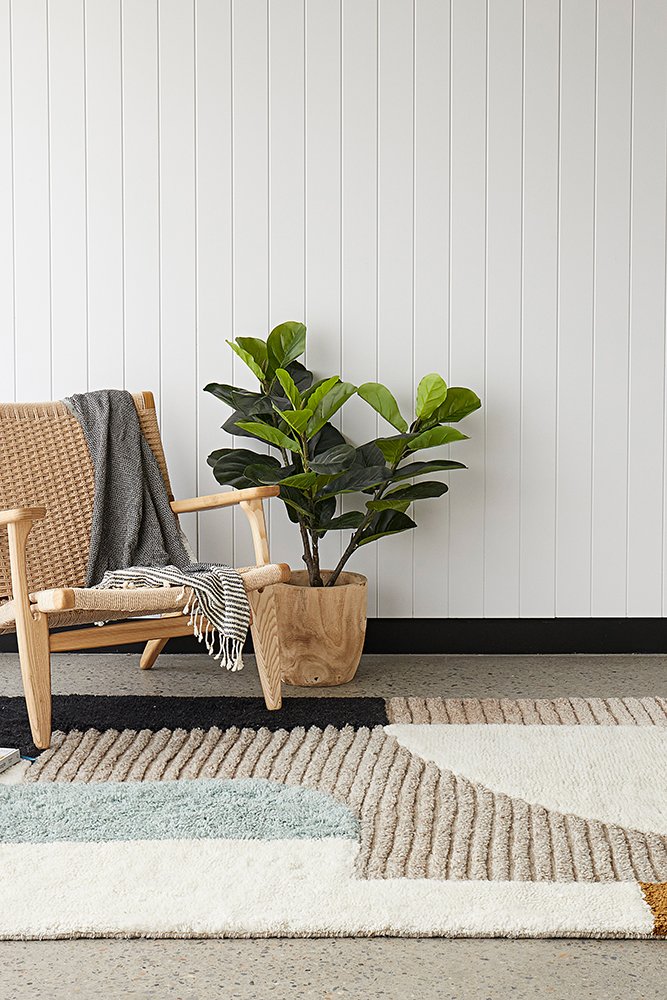 Lana Multi Wool and Cotton Rug – Lost Design Society Rugs