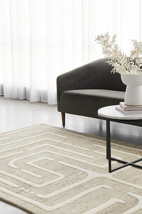 Lana Tufted Woollen Rug - Lost Design Society