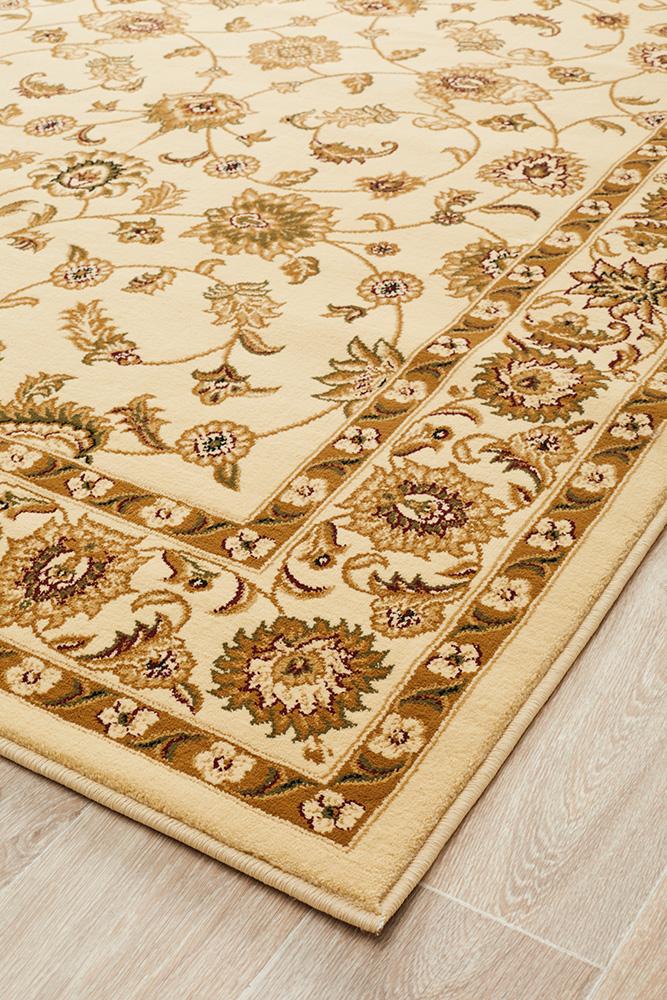 Classic Rug Ivory with Ivory Border